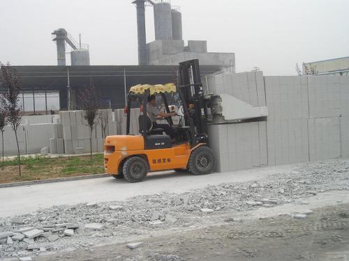 Abrazadera de bloque de cemento para carretilla elevadora